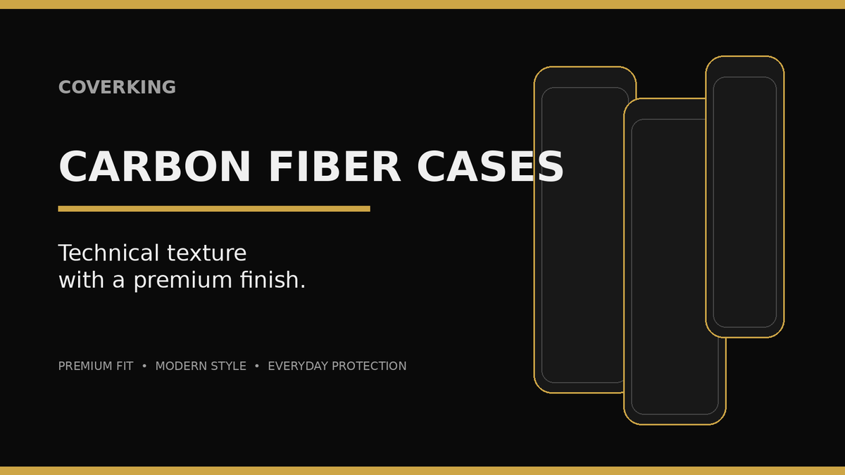 Carbon Fiber Cases