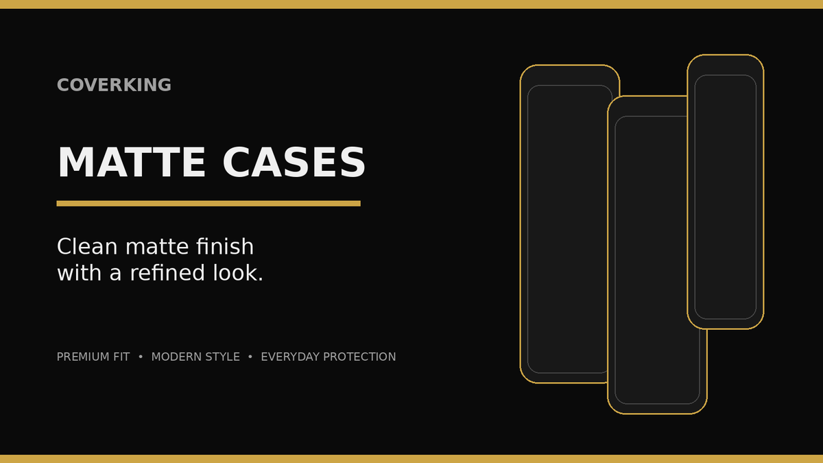 Matte Cases