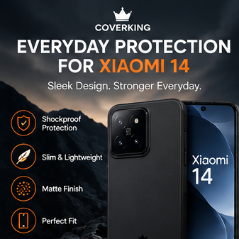 CoverKing Matte Shockproof Case – Xiaomi 14