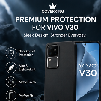 CoverKing Matte Shockproof Case – Vivo V30