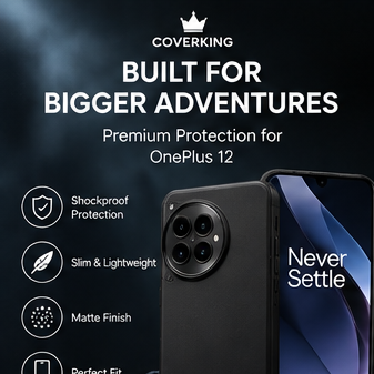 CoverKing Matte Shockproof Case – OnePlus 12