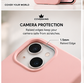 CoverKing Soft Silicone Case – iPhone 13/14