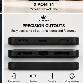 CoverKing Matte Shockproof Case – Xiaomi 14