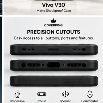 CoverKing Matte Shockproof Case – Vivo V30