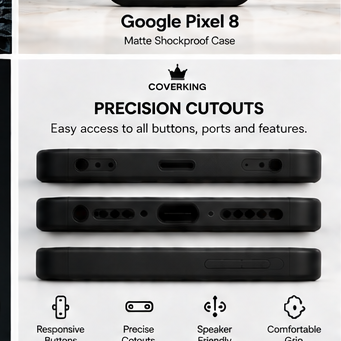 CoverKing Matte Shockproof Case – Google Pixel 8