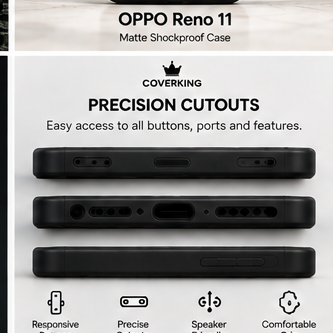 CoverKing Matte Shockproof Case – OPPO Reno 11