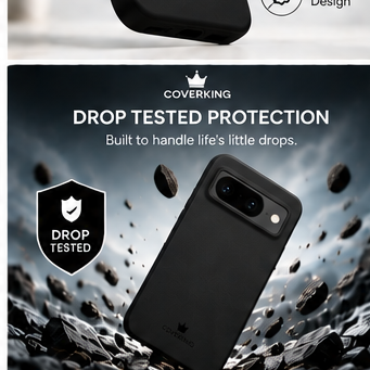 CoverKing Matte Shockproof Case – Google Pixel 8