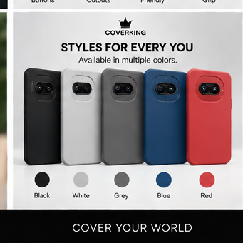 CoverKing Matte Shockproof Case – Nothing Phone (2a)