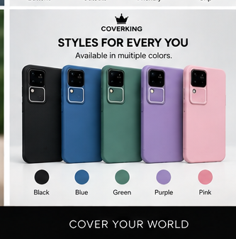 CoverKing Matte Shockproof Case – Vivo V30