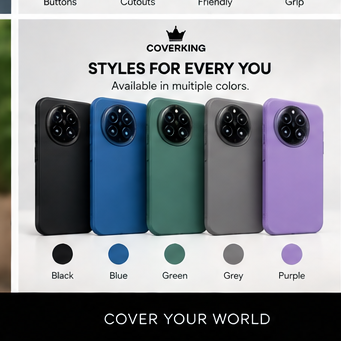 CoverKing Matte Shockproof Case – Realme 12 Pro+