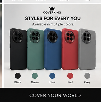 CoverKing Matte Shockproof Case – OnePlus 12