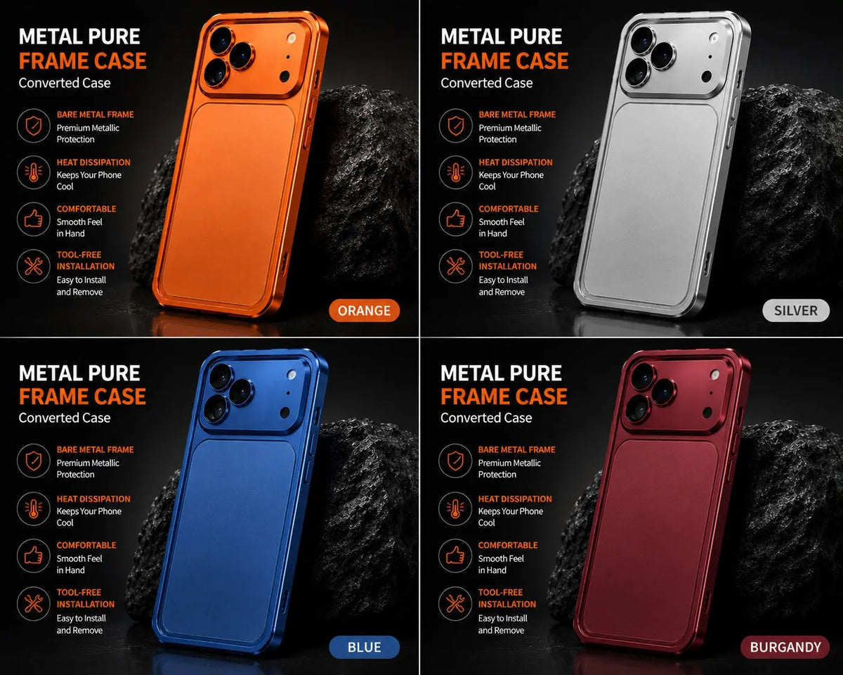 iPhone 17 Style Converter Case | Premium Shockproof Back Cover COVERKING STORE